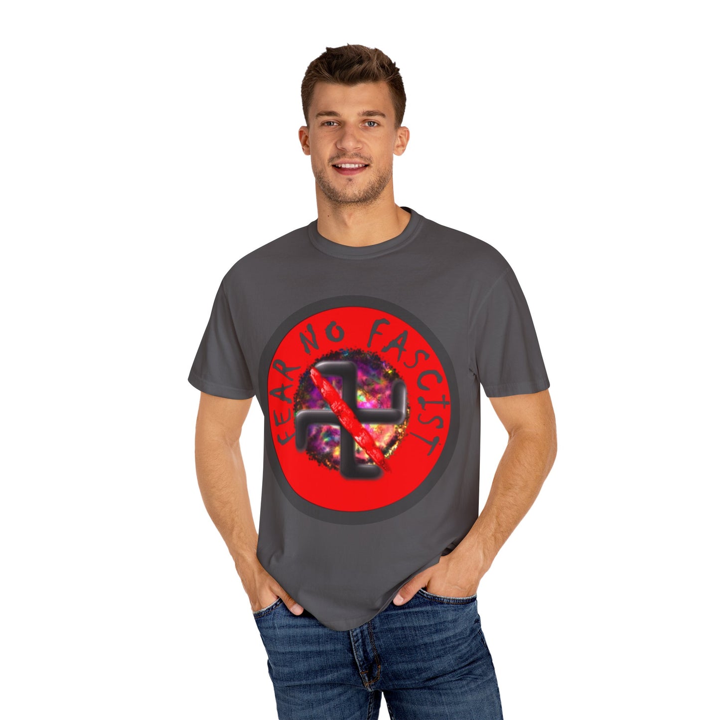 Fear No Fascist Unisex T-Shirt, Statement Tee for Activists, Casual Wear, Political Humor Shirt, Gifts for Change Makers
