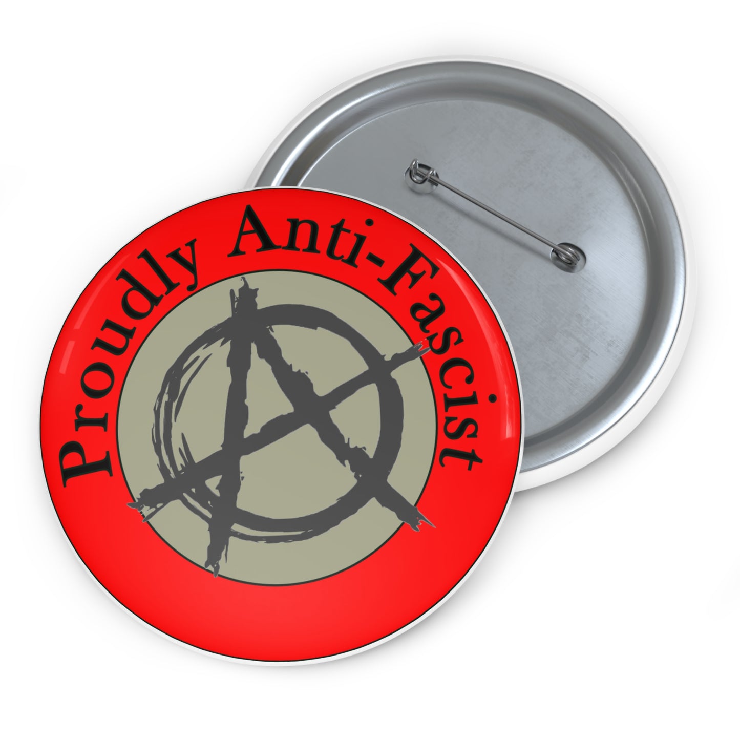 Custom Anti-Fascist Pin Buttons, Vintage Rebellion Accessories, Fun Political Badges, Unique Gift for Activists, Statement Fashion