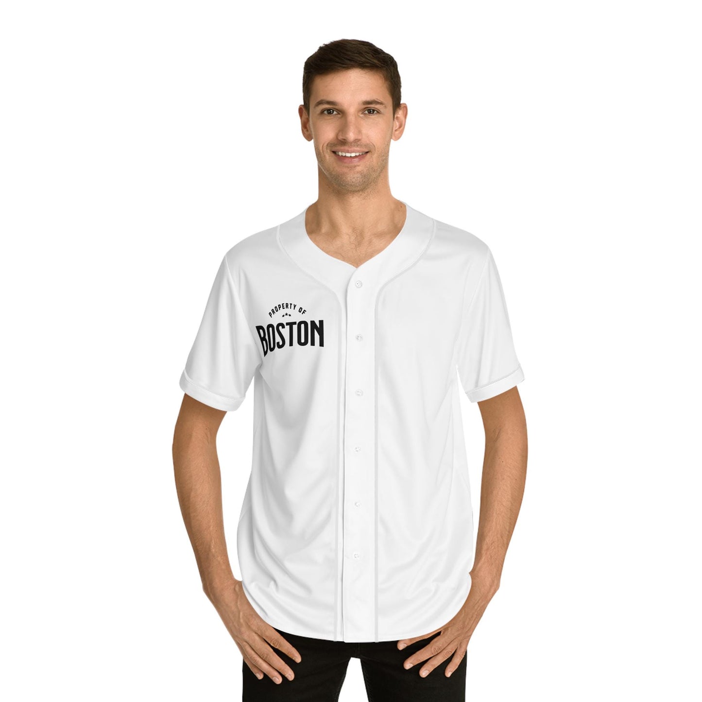 Boston Baatendahs Men's Baseball Jersey (AOP)