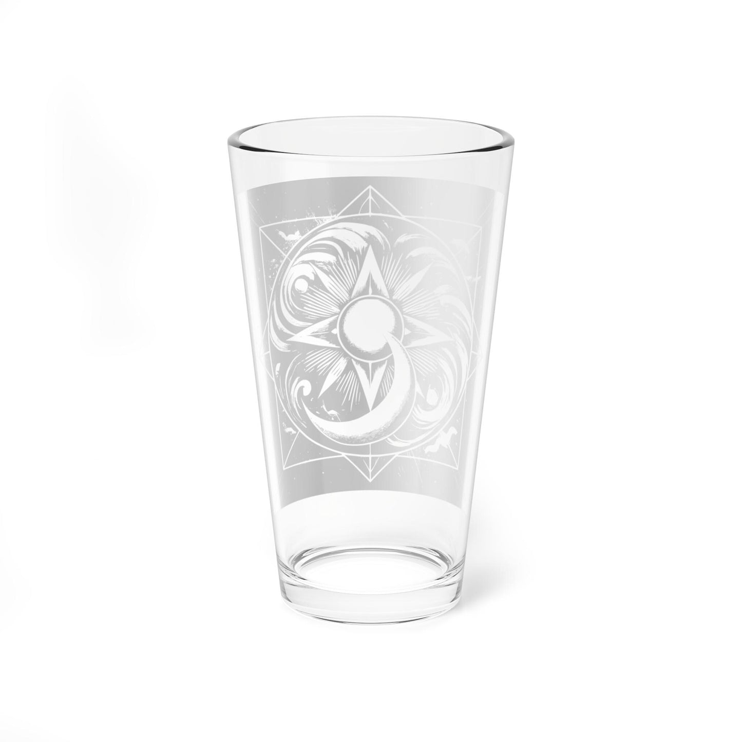 Sun, Moon, and Stars Mixing Glass, 16oz