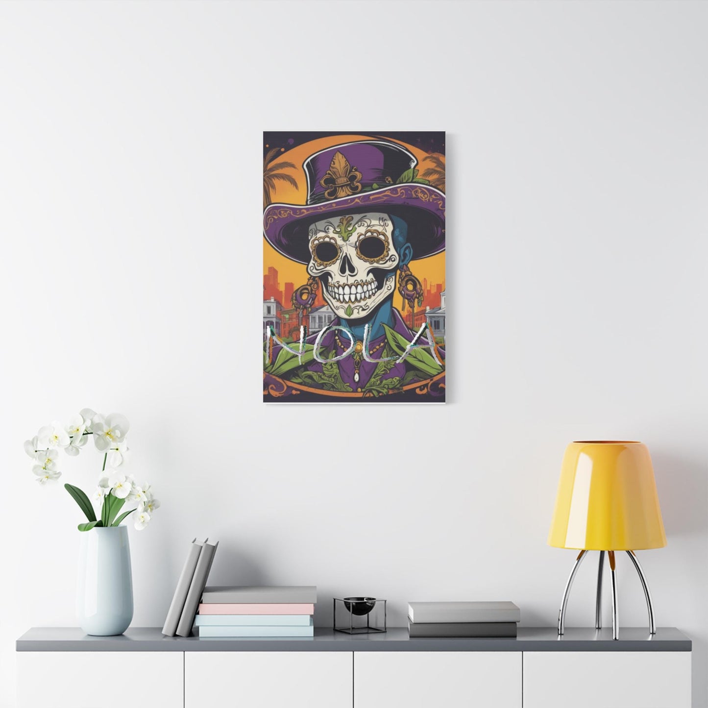 Voodoo NOLA Matte Canvas, Stretched, 1.25"