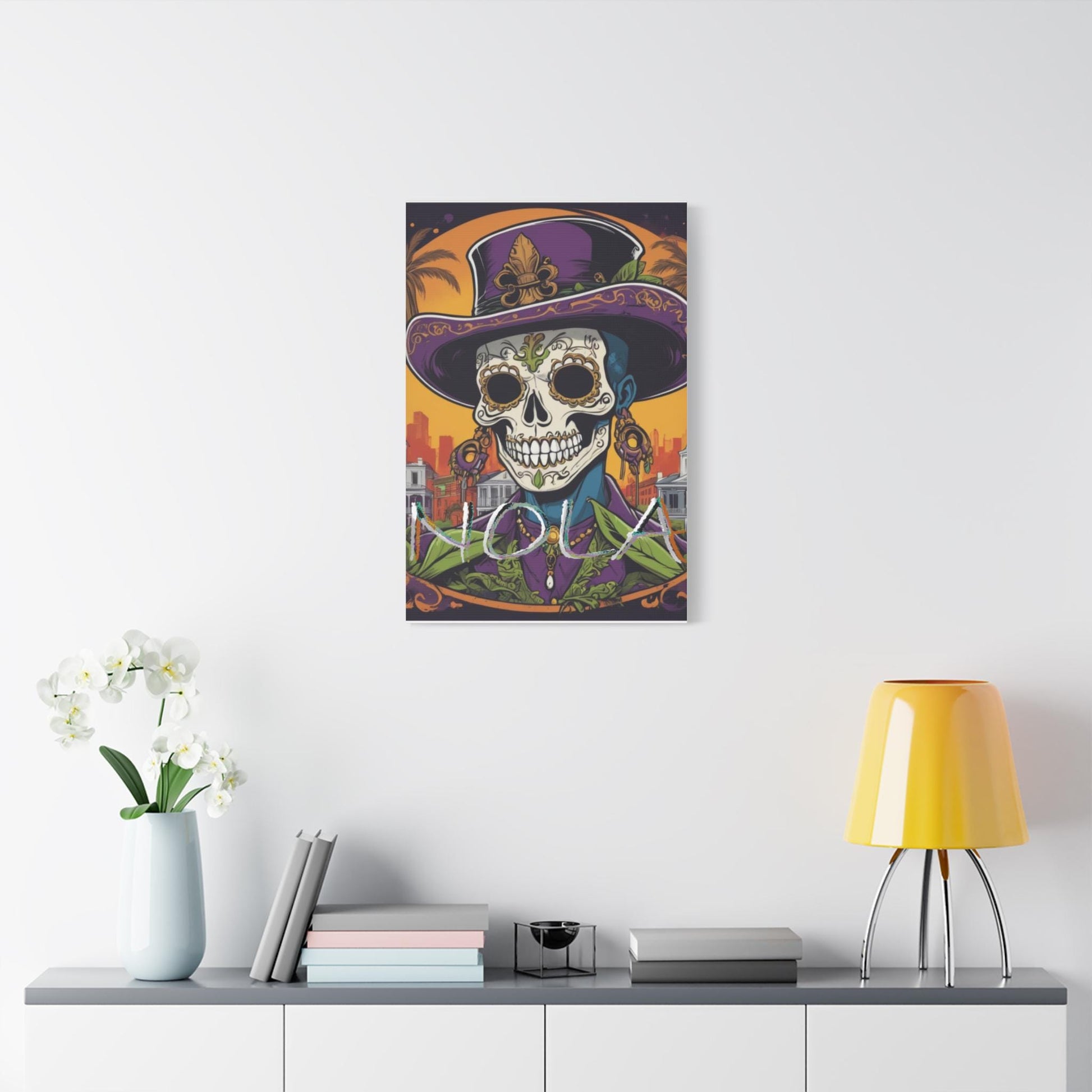 Voodoo NOLA Matte Canvas, Stretched, 1.25"