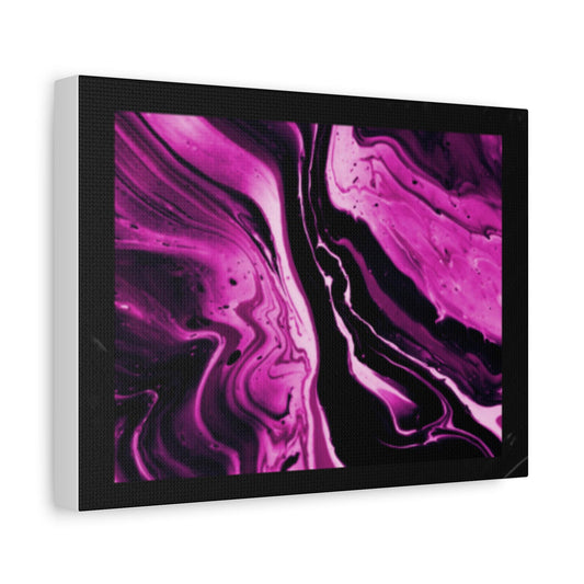 Purple Existential Movement Matte Canvas, Stretched, 1.25"