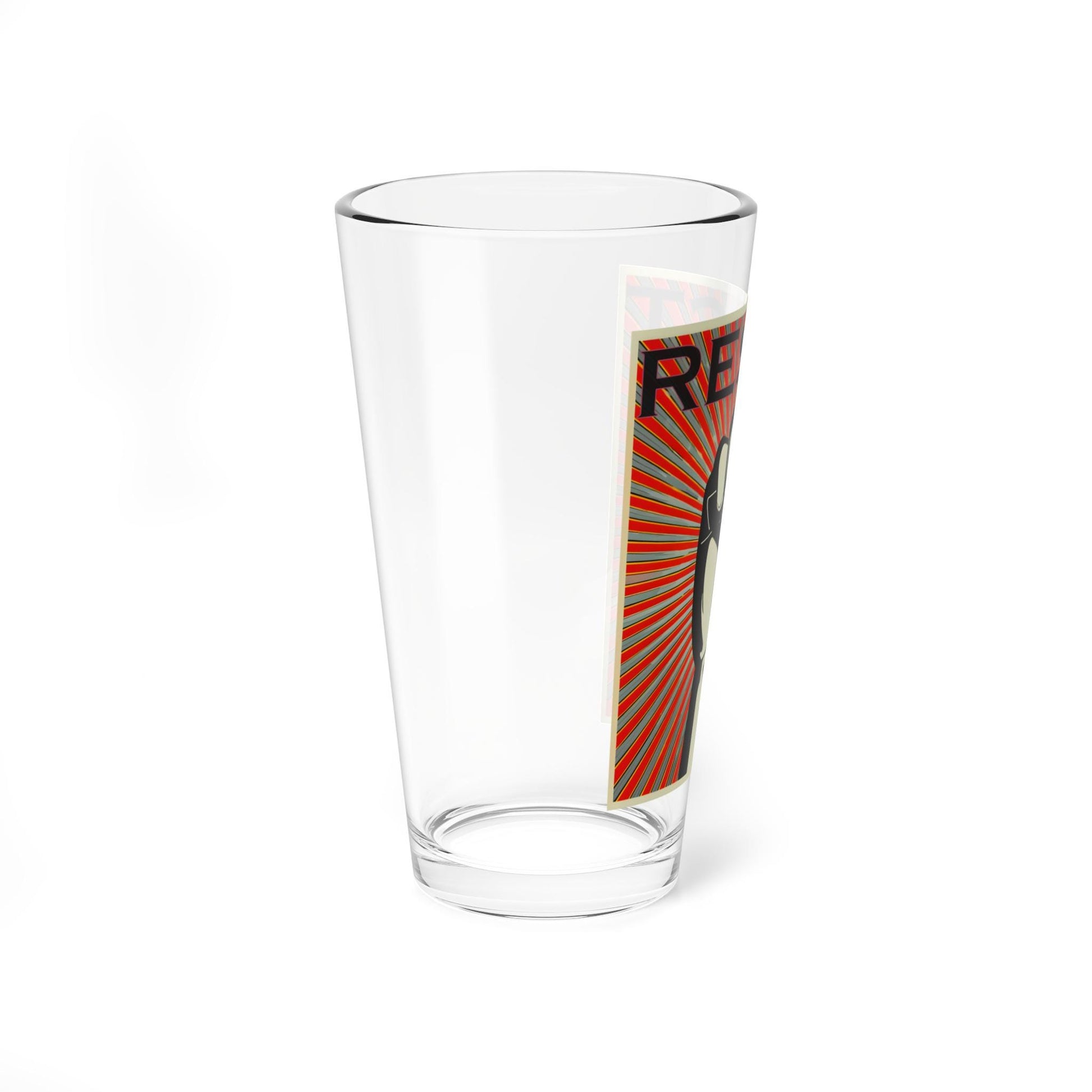 Resist! Mixing Glass, 16oz