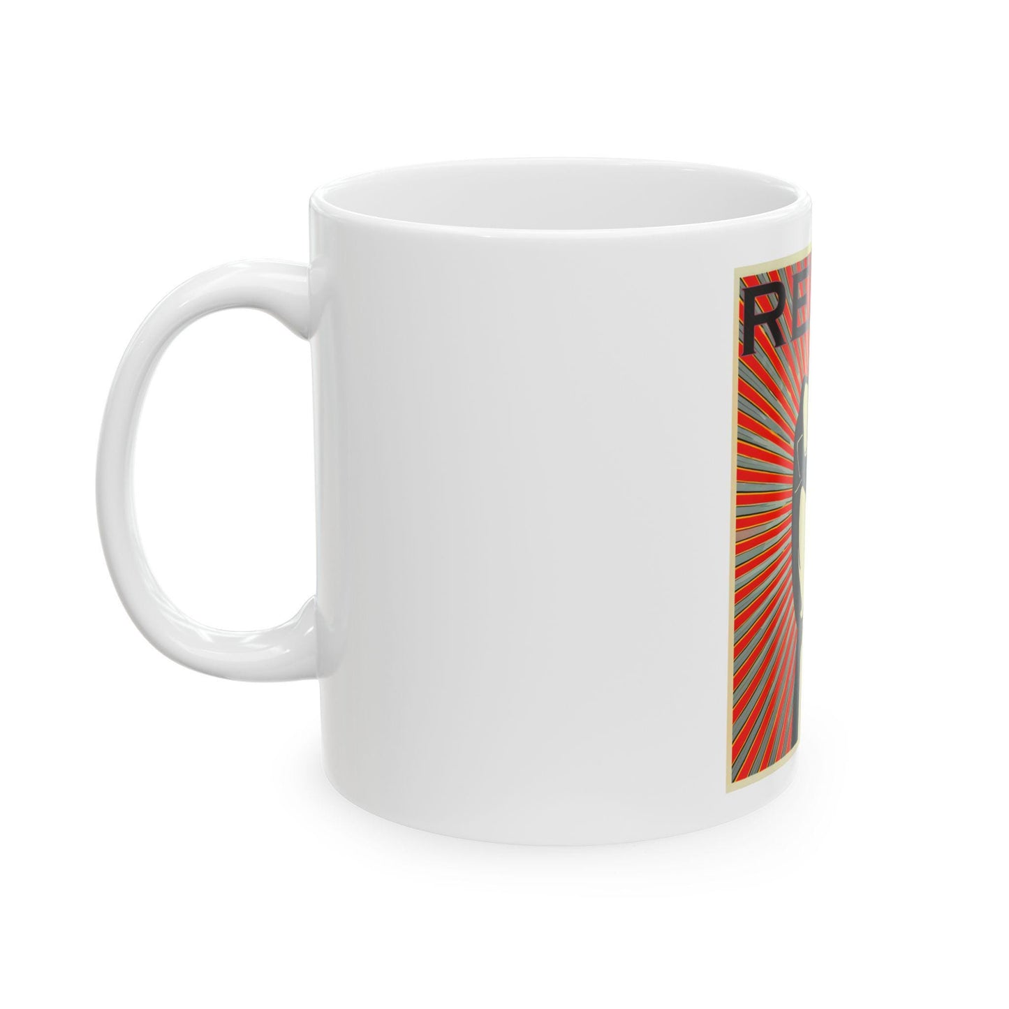 Resist! Ceramic Mug, (11oz, 15oz)