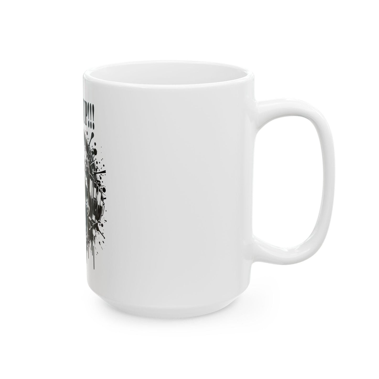 Turn it Up! Ceramic Mug, (11oz, 15oz)