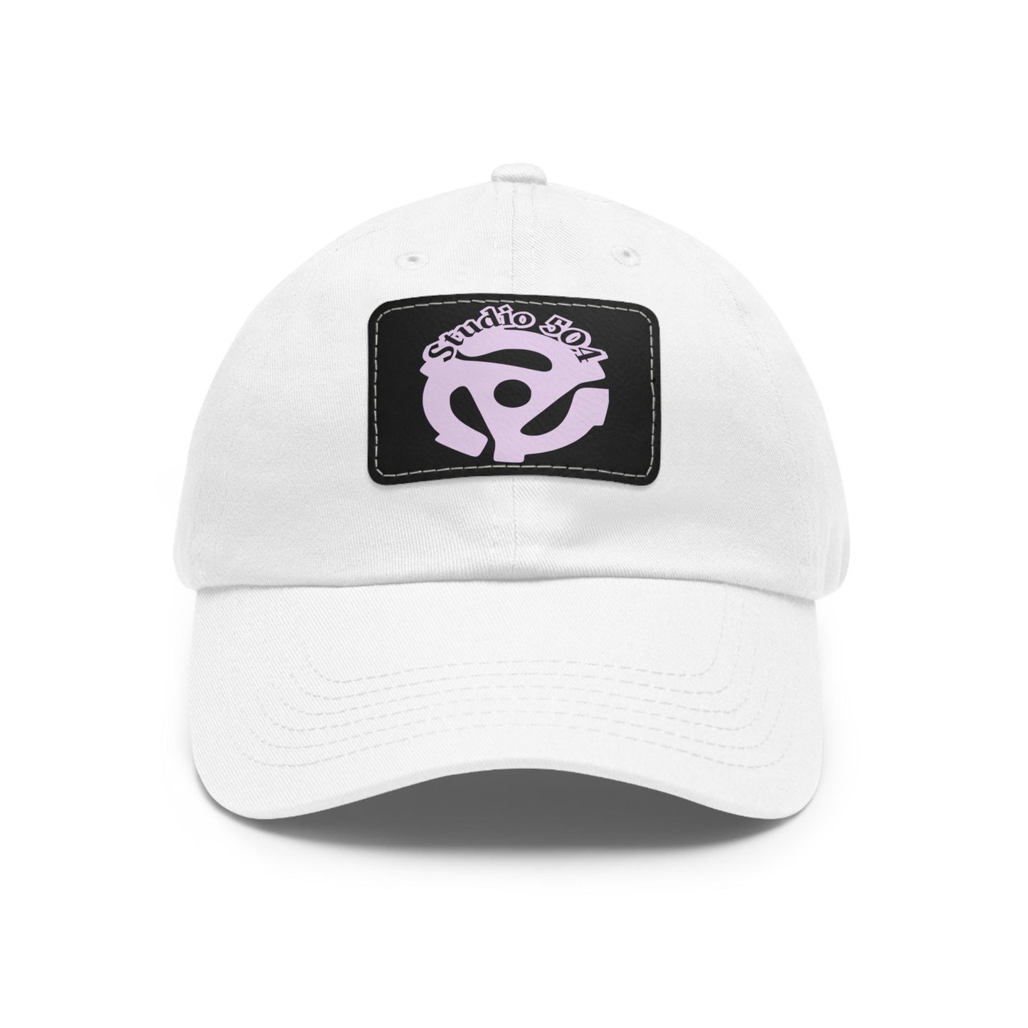 Studio 504 Hat with Leather Patch (Rectangle)