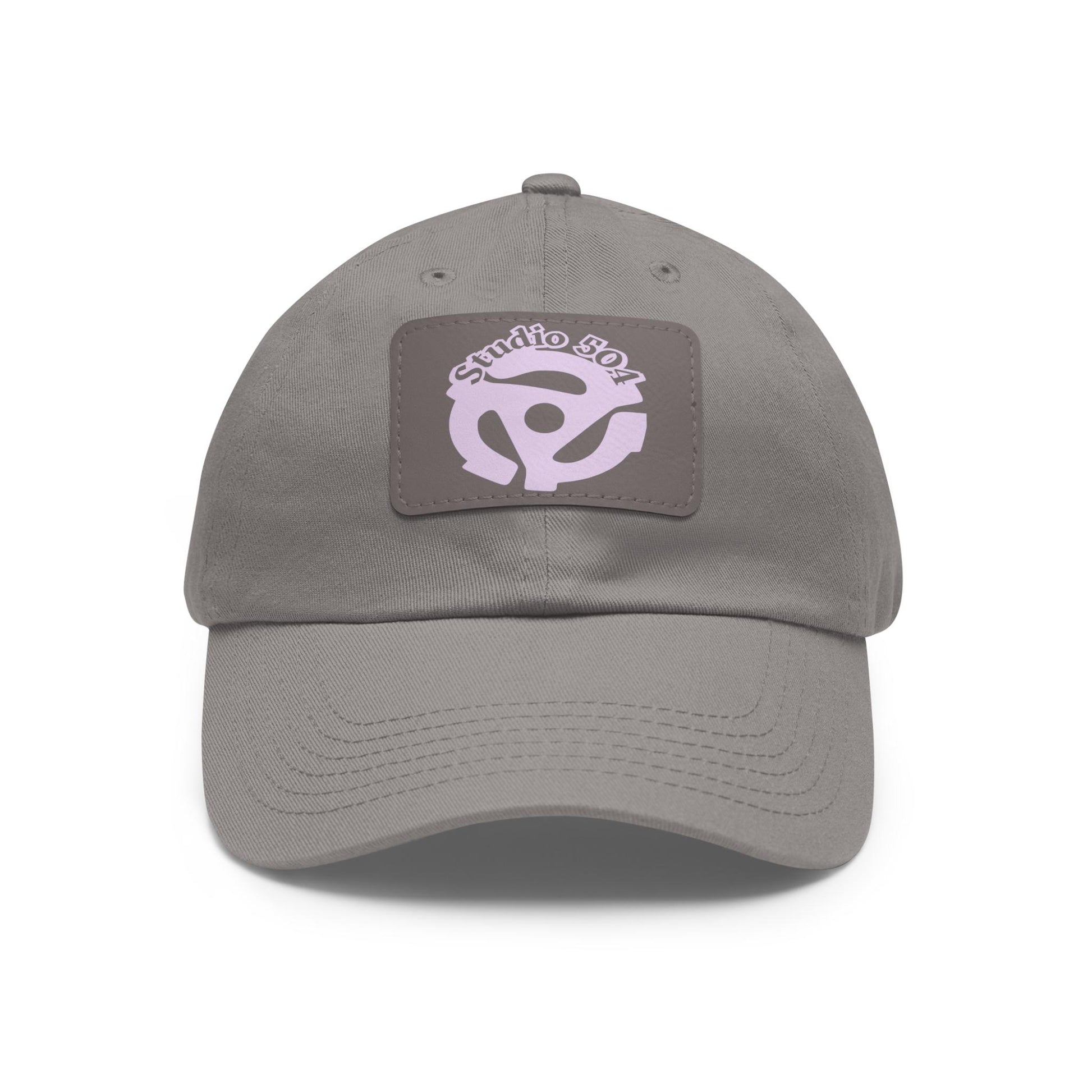 Studio 504 Hat with Leather Patch (Rectangle)