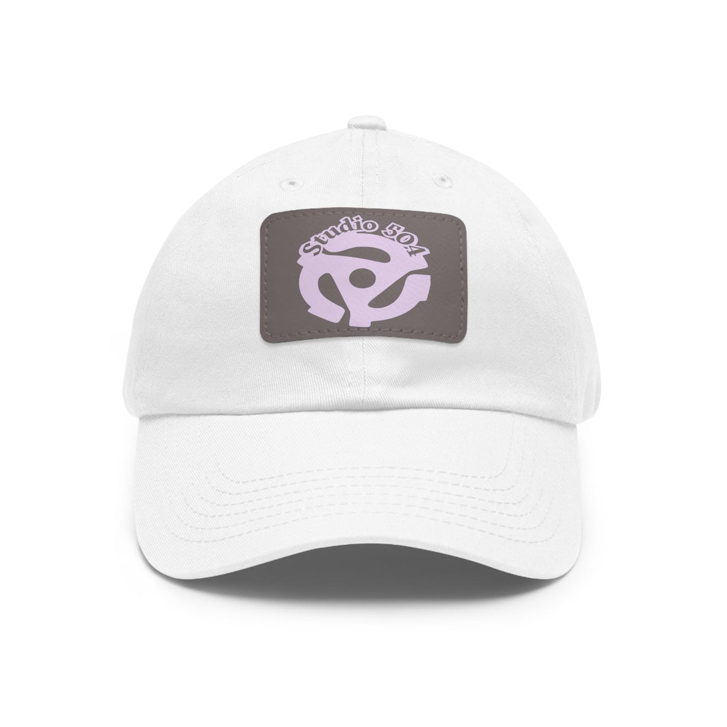 Studio 504 Hat with Leather Patch (Rectangle)
