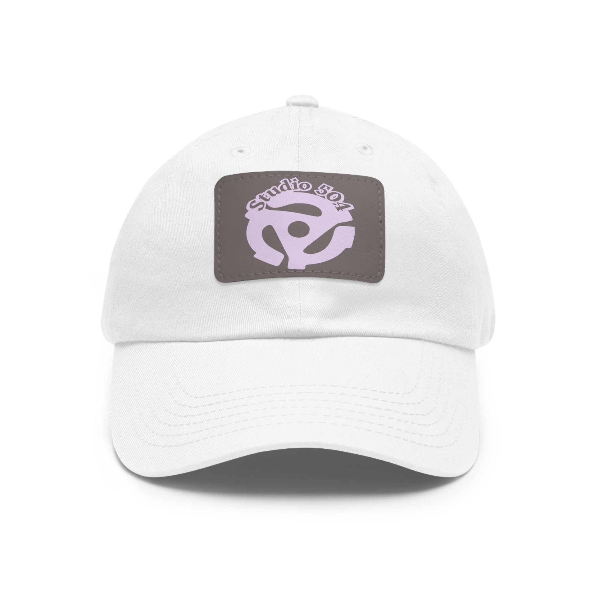 Studio 504 Hat with Leather Patch (Rectangle)
