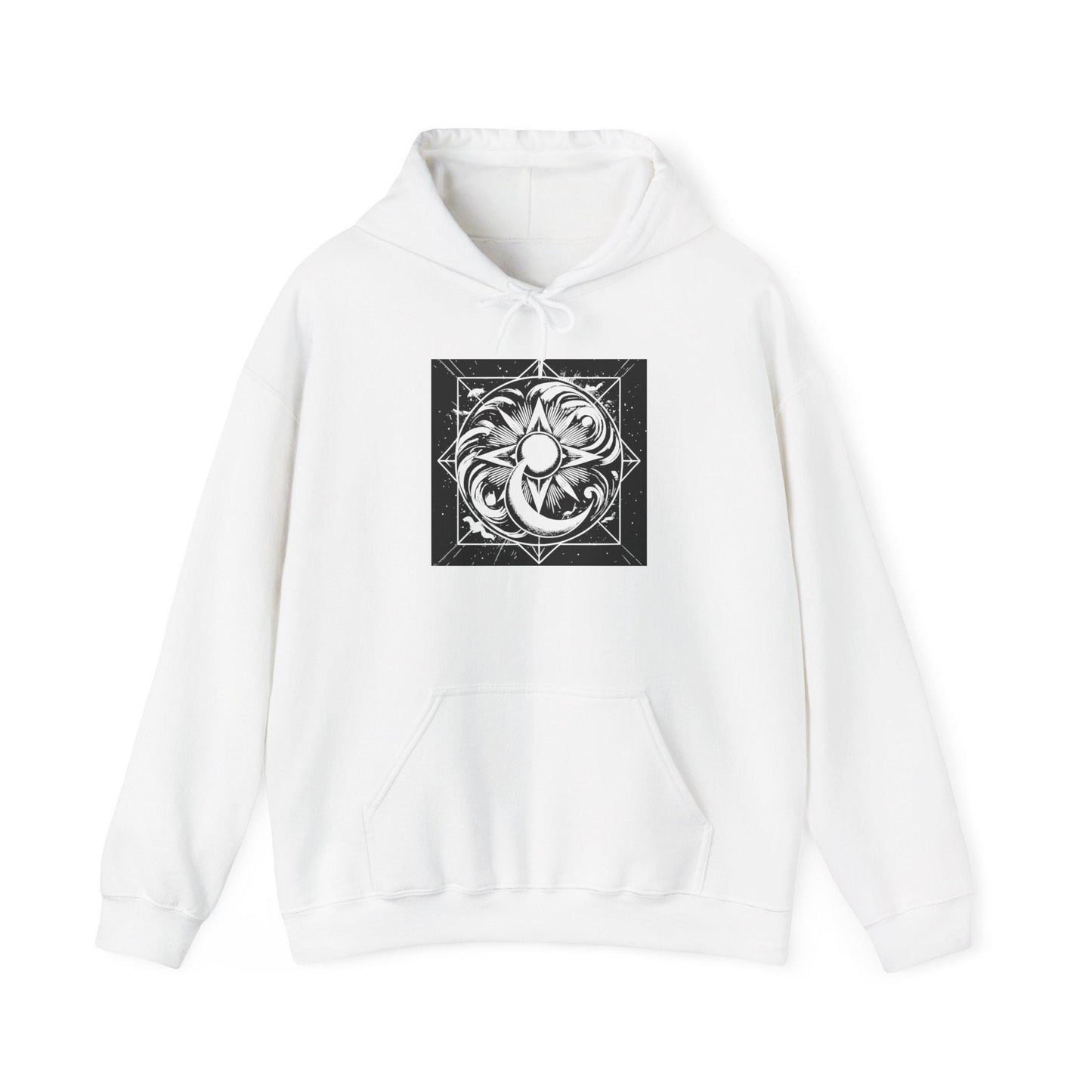 Sun, Moon, and Stars Unisex Heavy Blend™ Hooded Sweatshirt