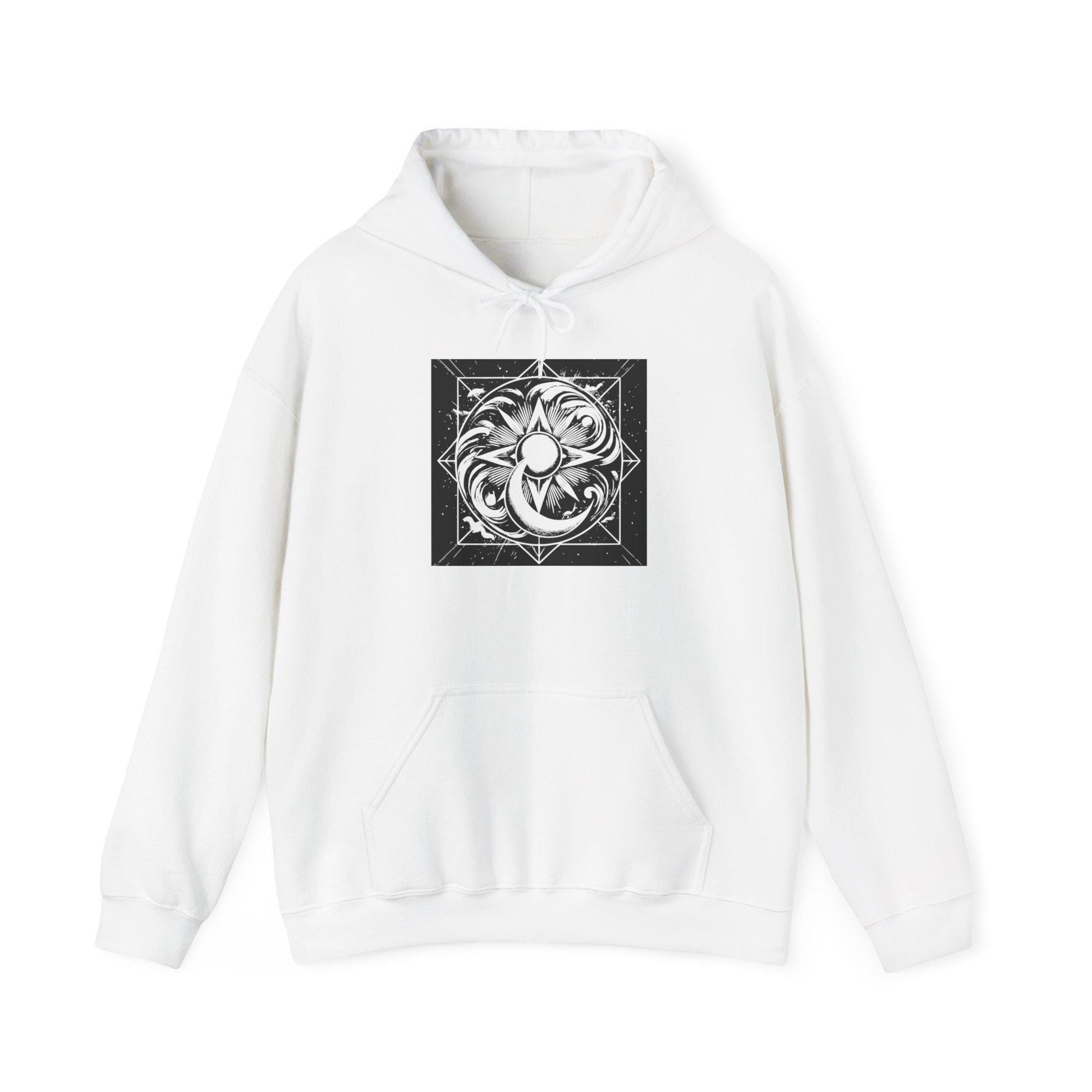 Sun, Moon, and Stars Unisex Heavy Blend™ Hooded Sweatshirt