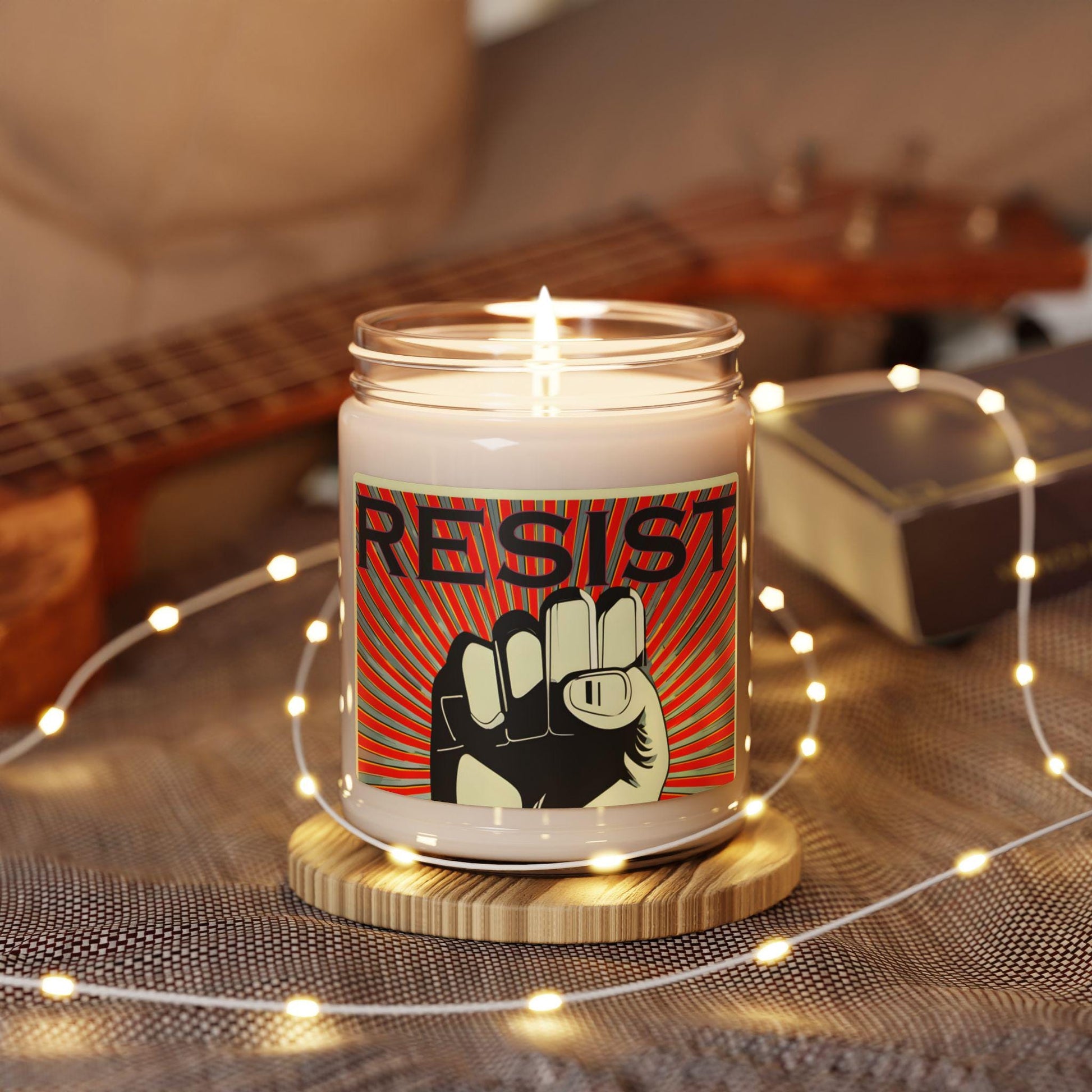 Resist! Scented Soy Candle, 9oz