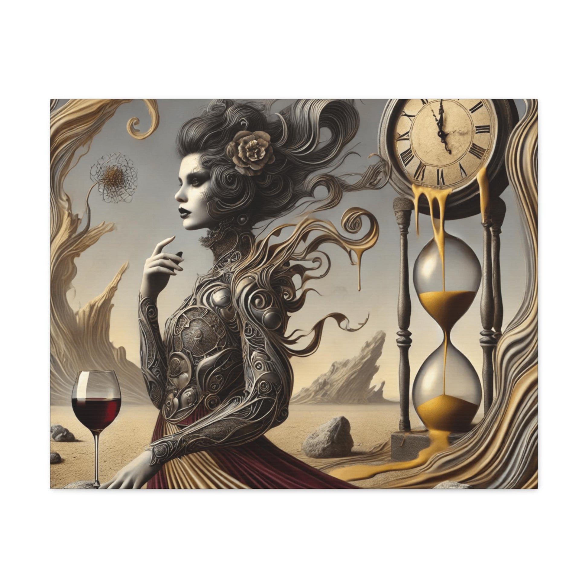 Time for Thought Matte Canvas, Stretched, 1.25"
