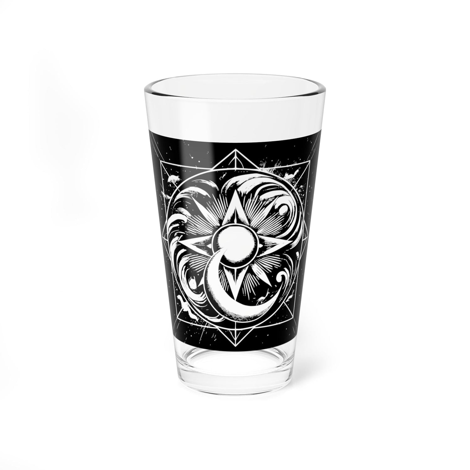 Sun, Moon, and Stars Mixing Glass, 16oz