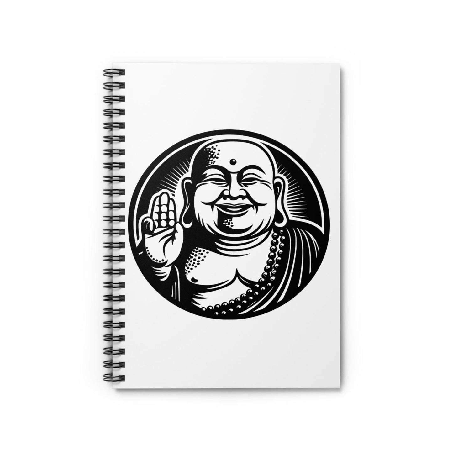 Buddha Spiral Notebook - Ruled Line