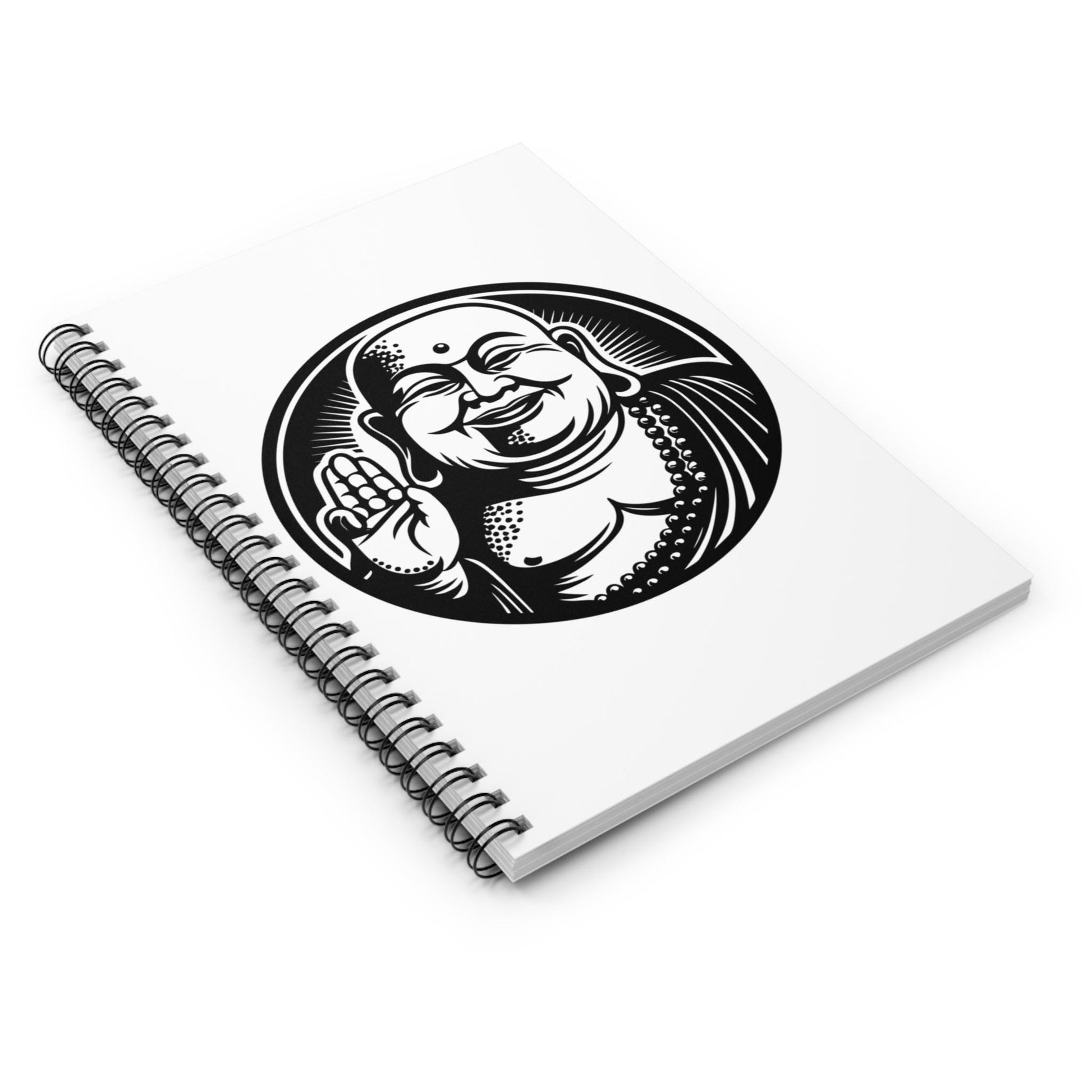 Buddha Spiral Notebook - Ruled Line