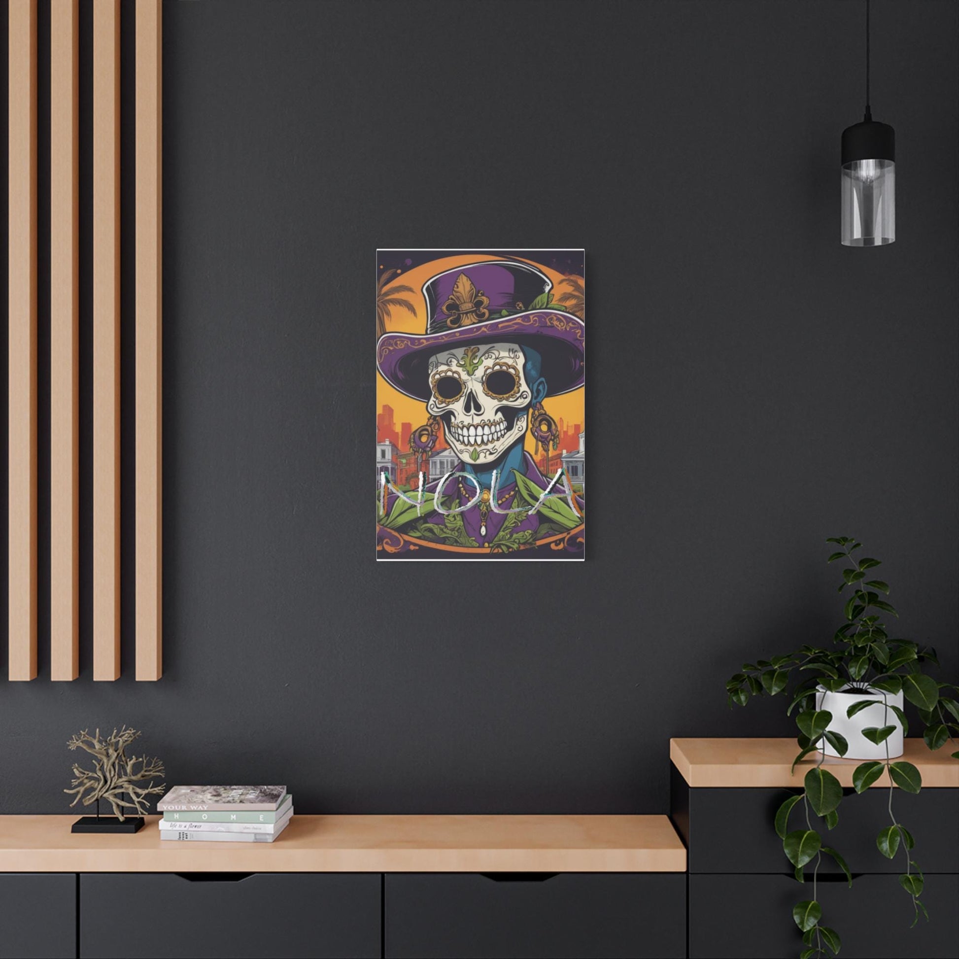 Voodoo NOLA Matte Canvas, Stretched, 1.25"