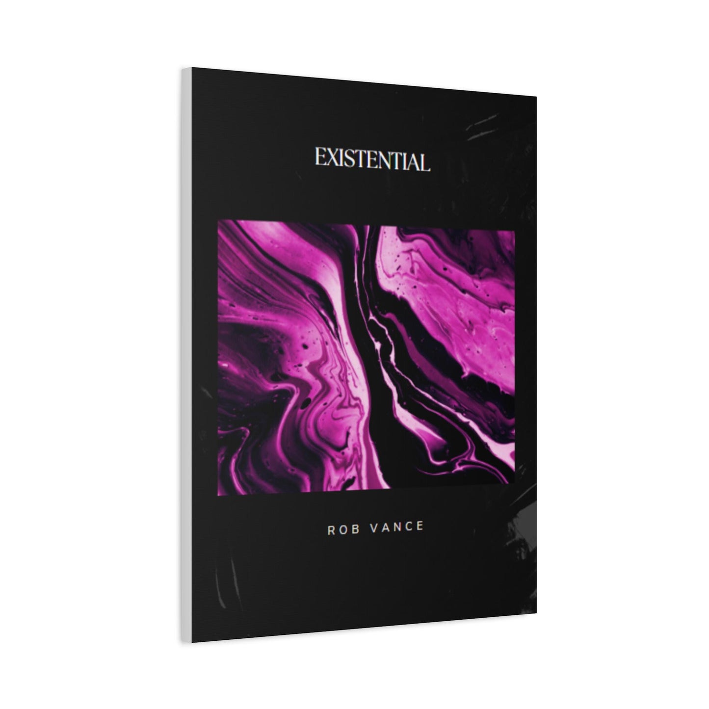 Purple Existential Movement Matte Canvas, Stretched, 1.25"