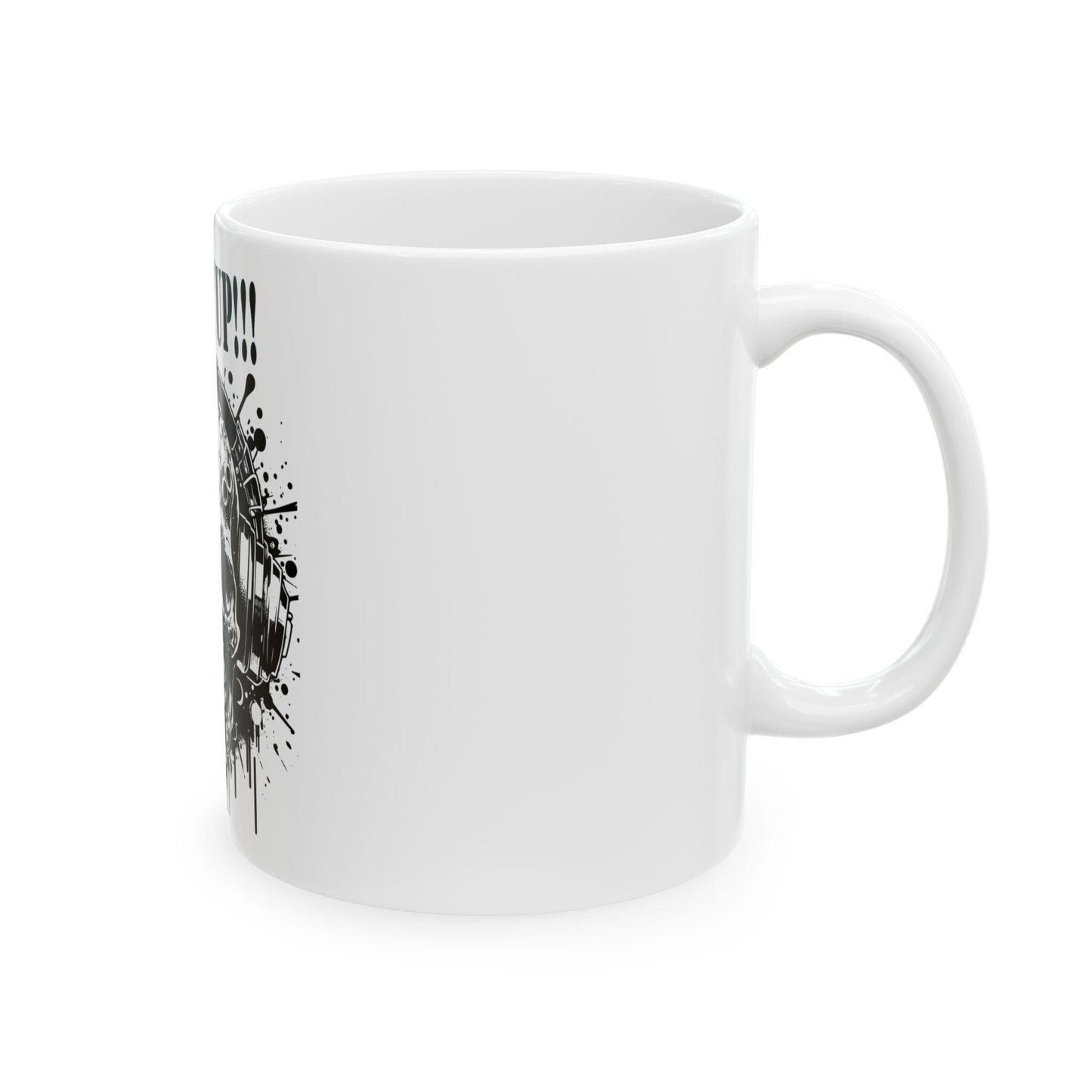 Turn it Up! Ceramic Mug, (11oz, 15oz)