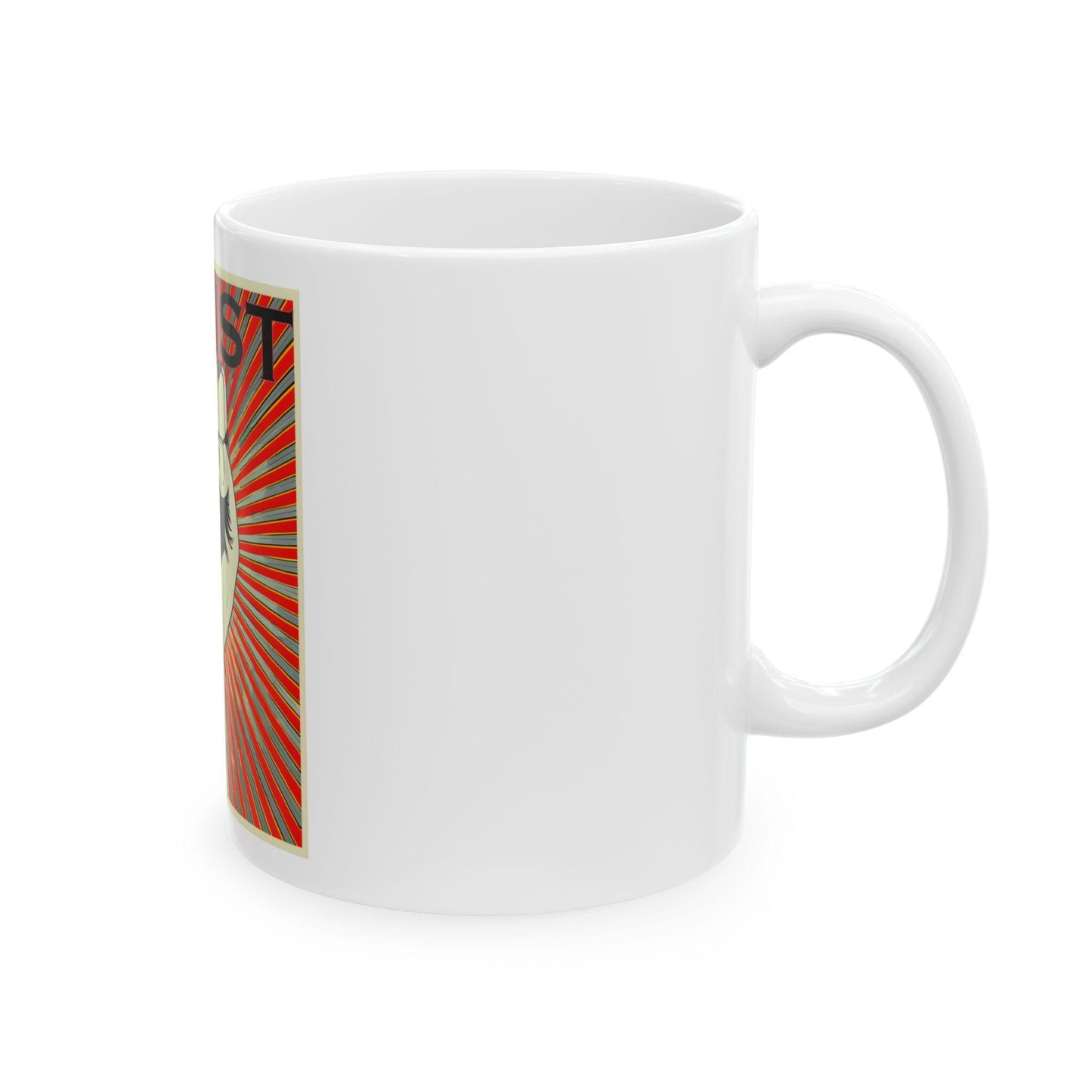 Resist! Ceramic Mug, (11oz, 15oz)