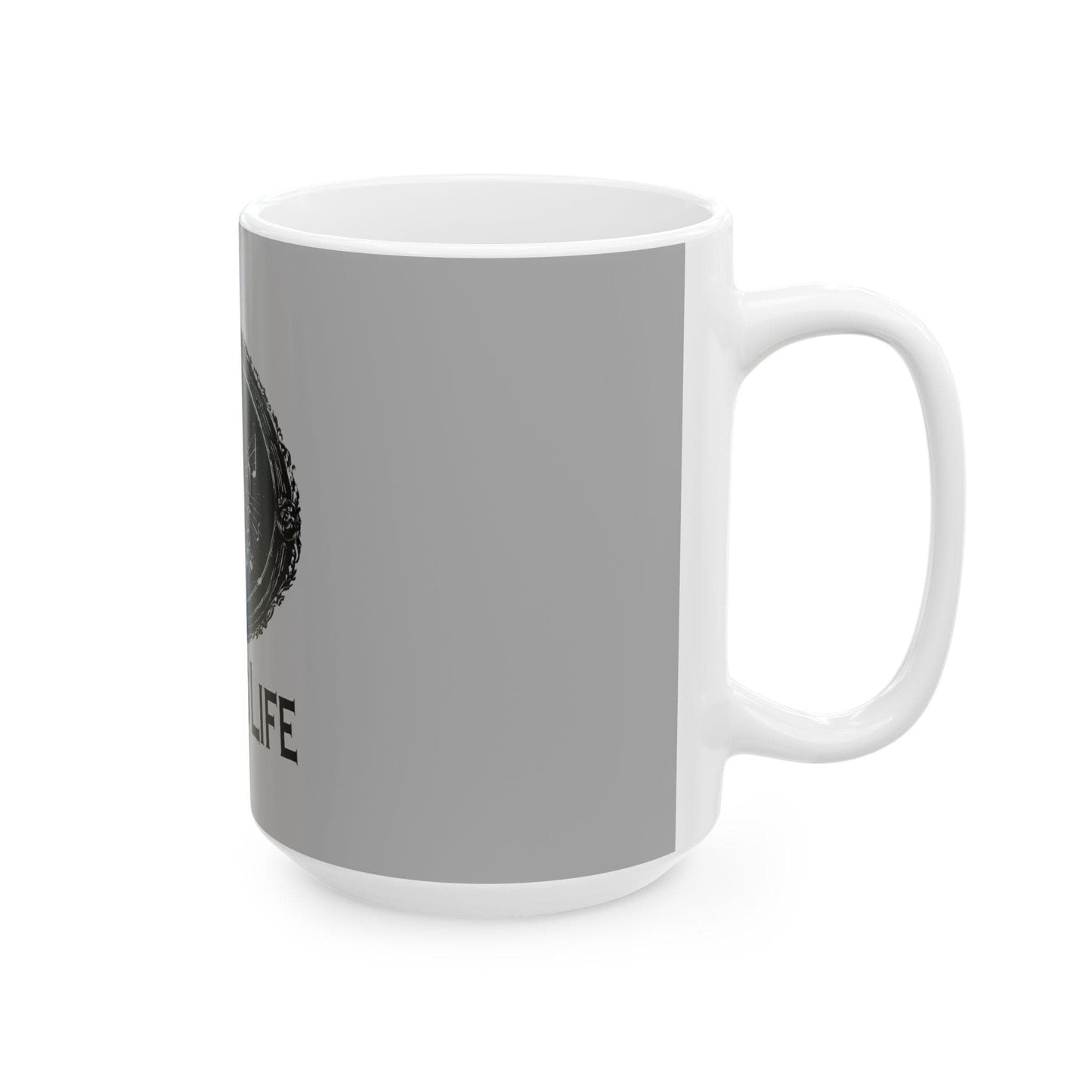 Music is Life Ceramic Mug, (11oz, 15oz)