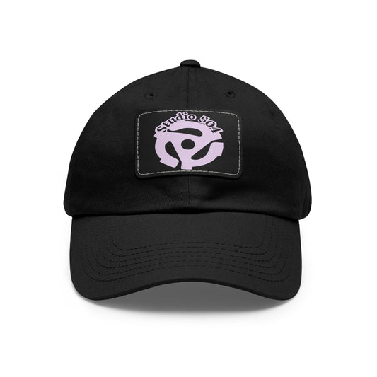 Studio 504 Hat with Leather Patch (Rectangle)