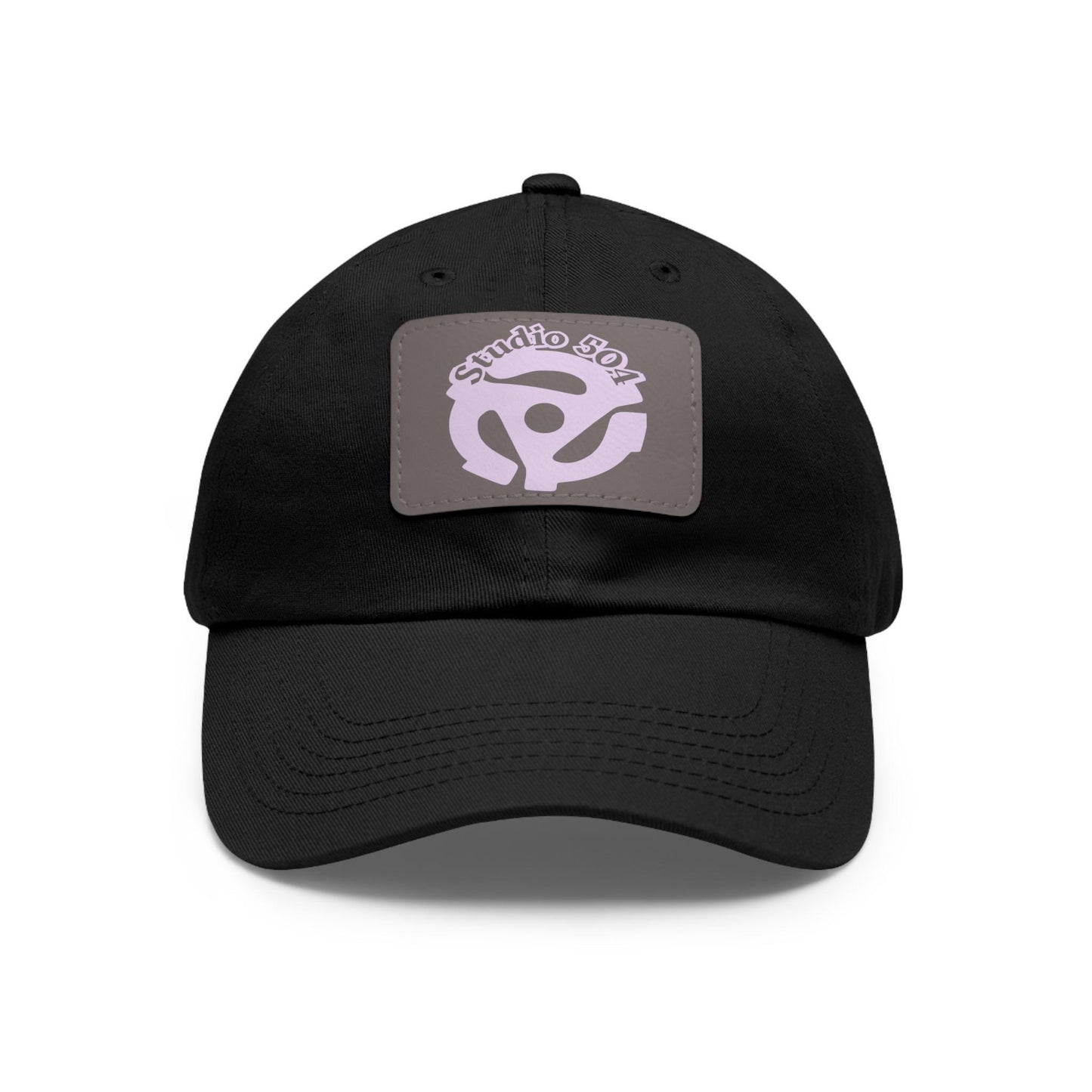Studio 504 Hat with Leather Patch (Rectangle)