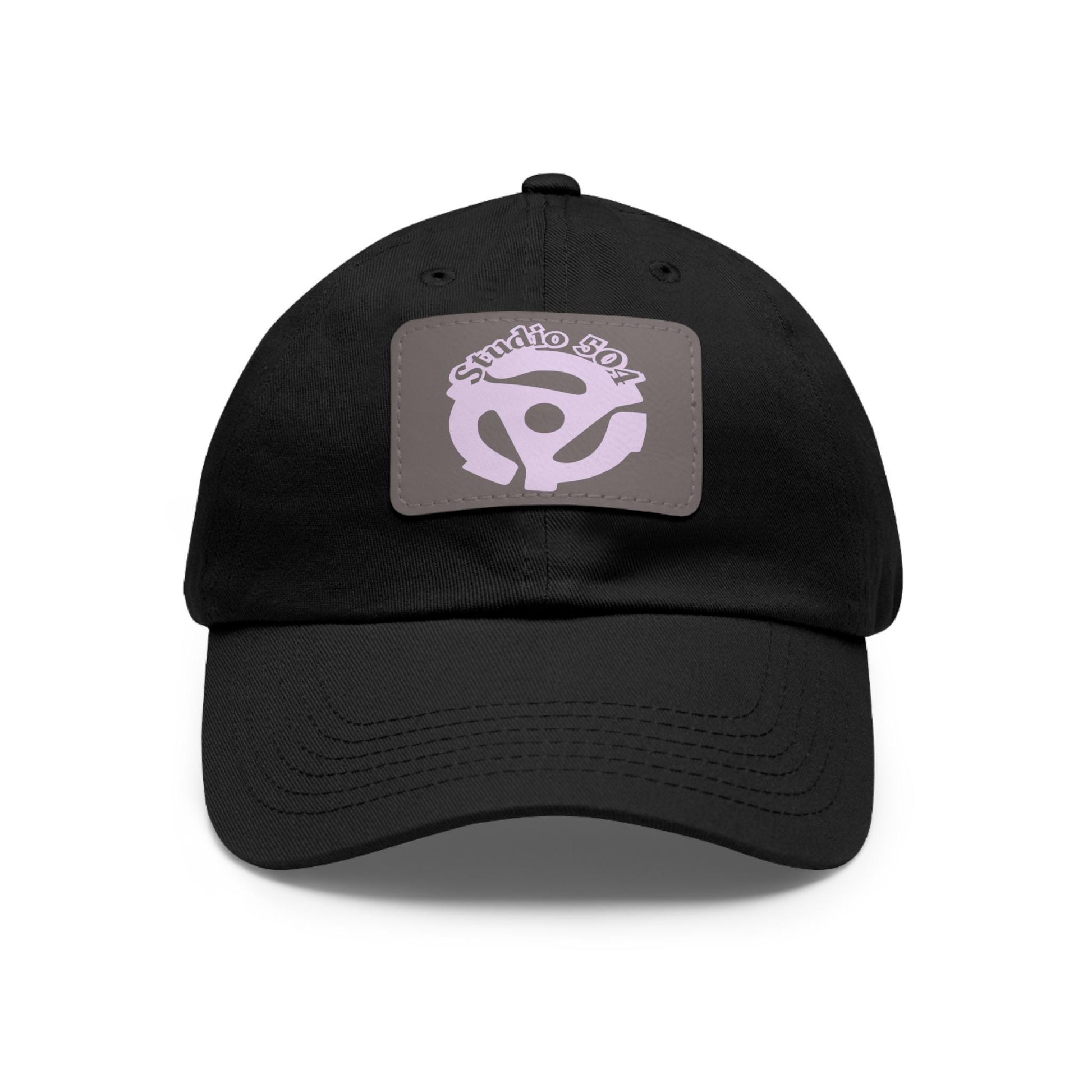 Studio 504 Hat with Leather Patch (Rectangle)