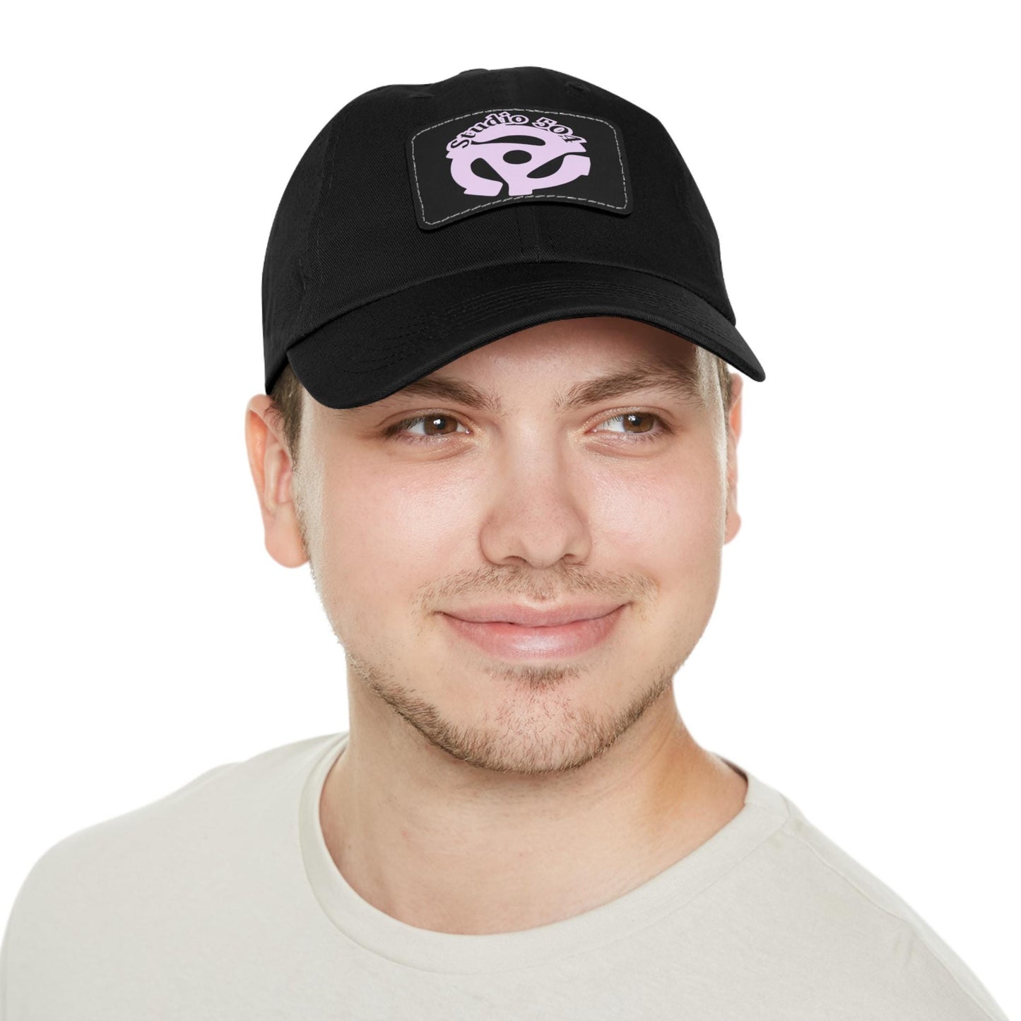 Studio 504 Hat with Leather Patch (Rectangle)