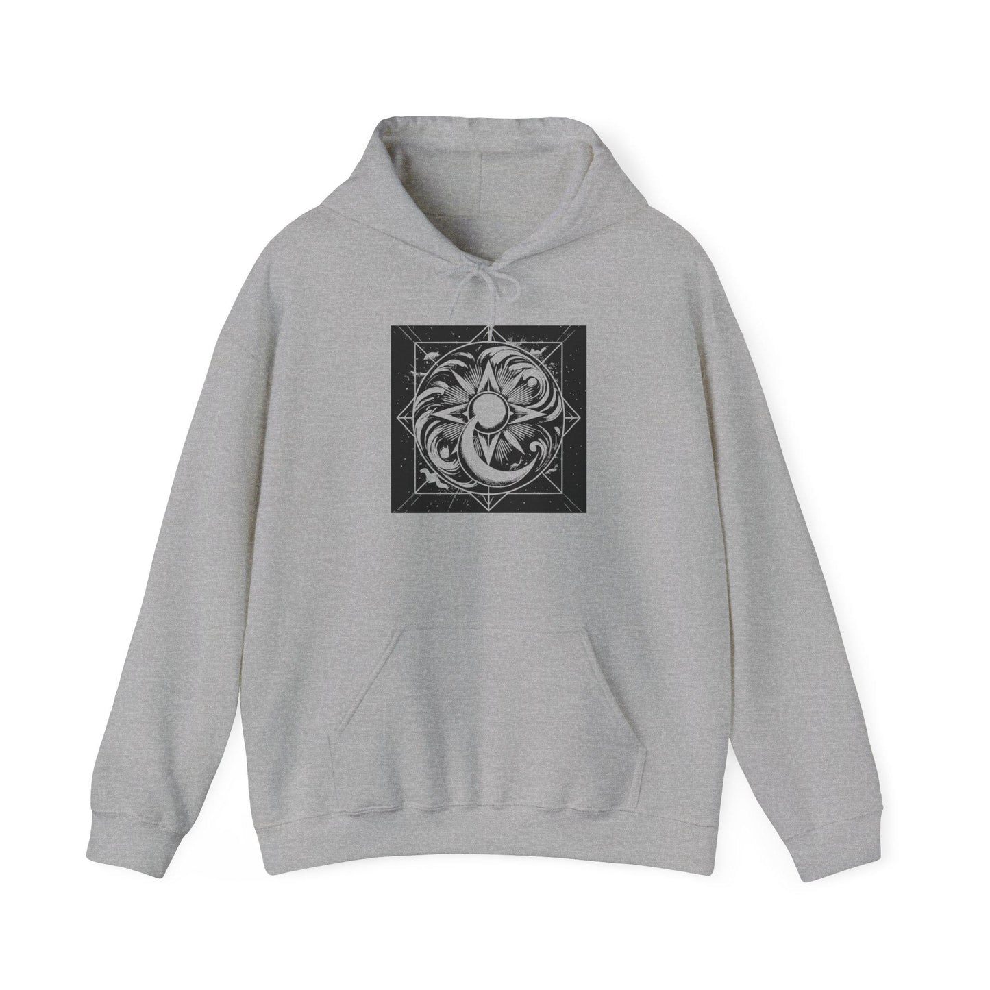 Sun, Moon, and Stars Unisex Heavy Blend™ Hooded Sweatshirt
