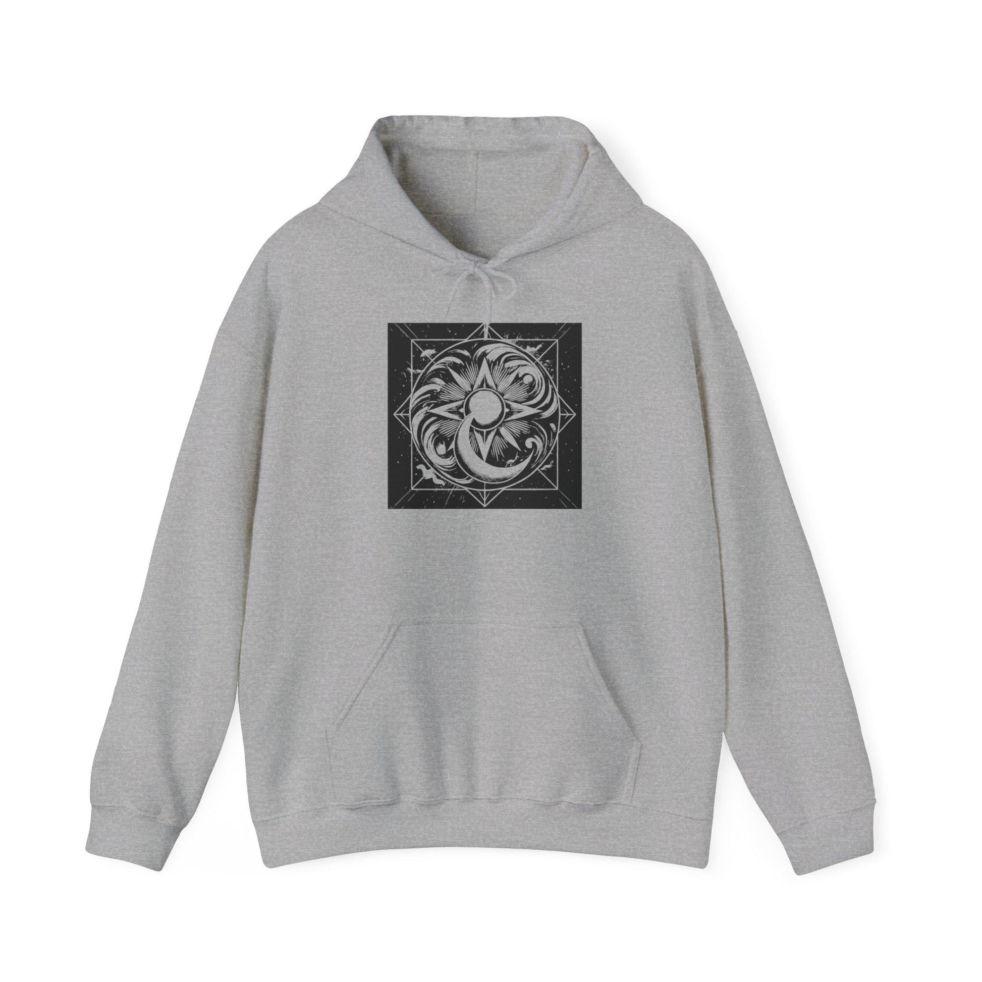 Sun, Moon, and Stars Unisex Heavy Blend™ Hooded Sweatshirt