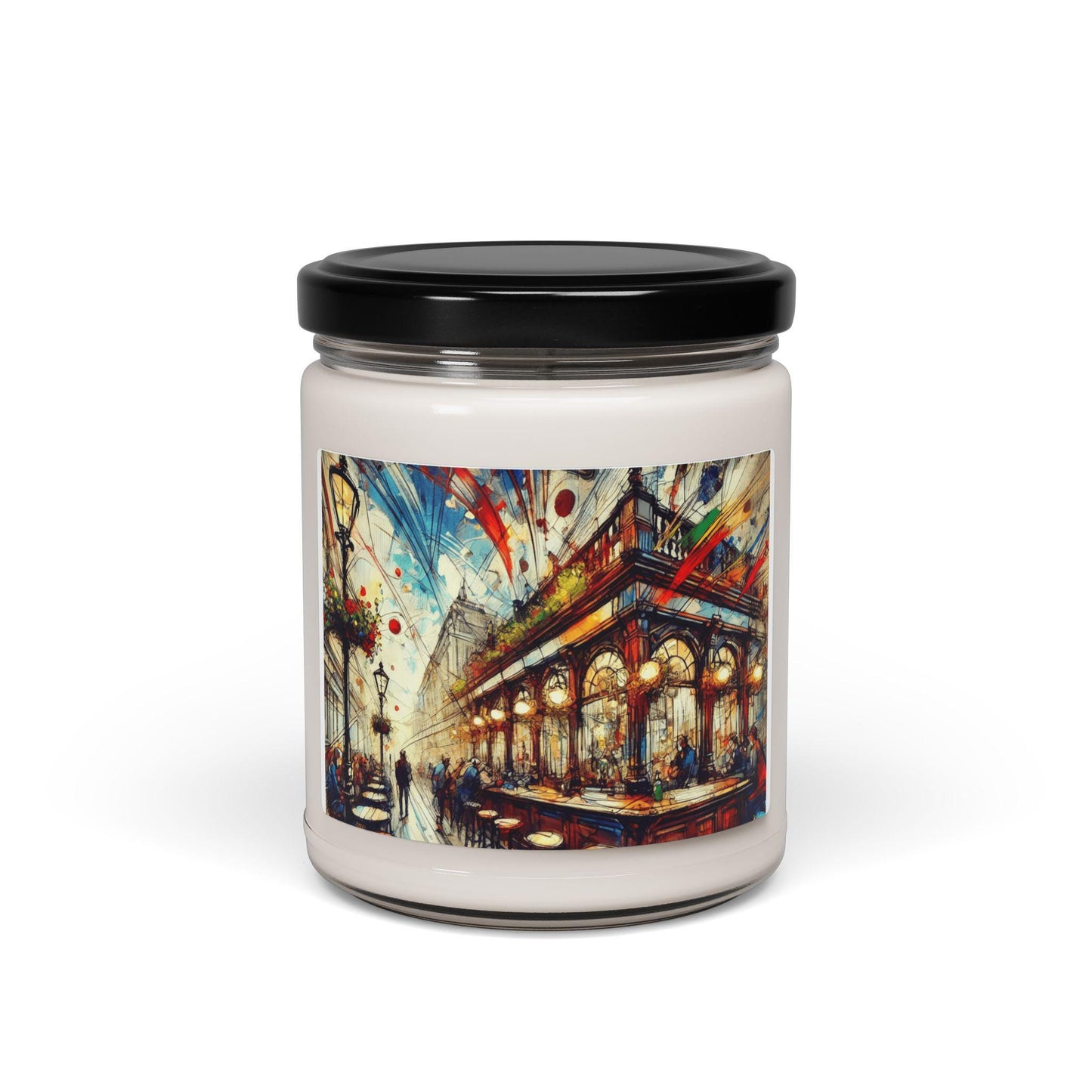 Parisian Pub Scented Soy Candle, 9oz