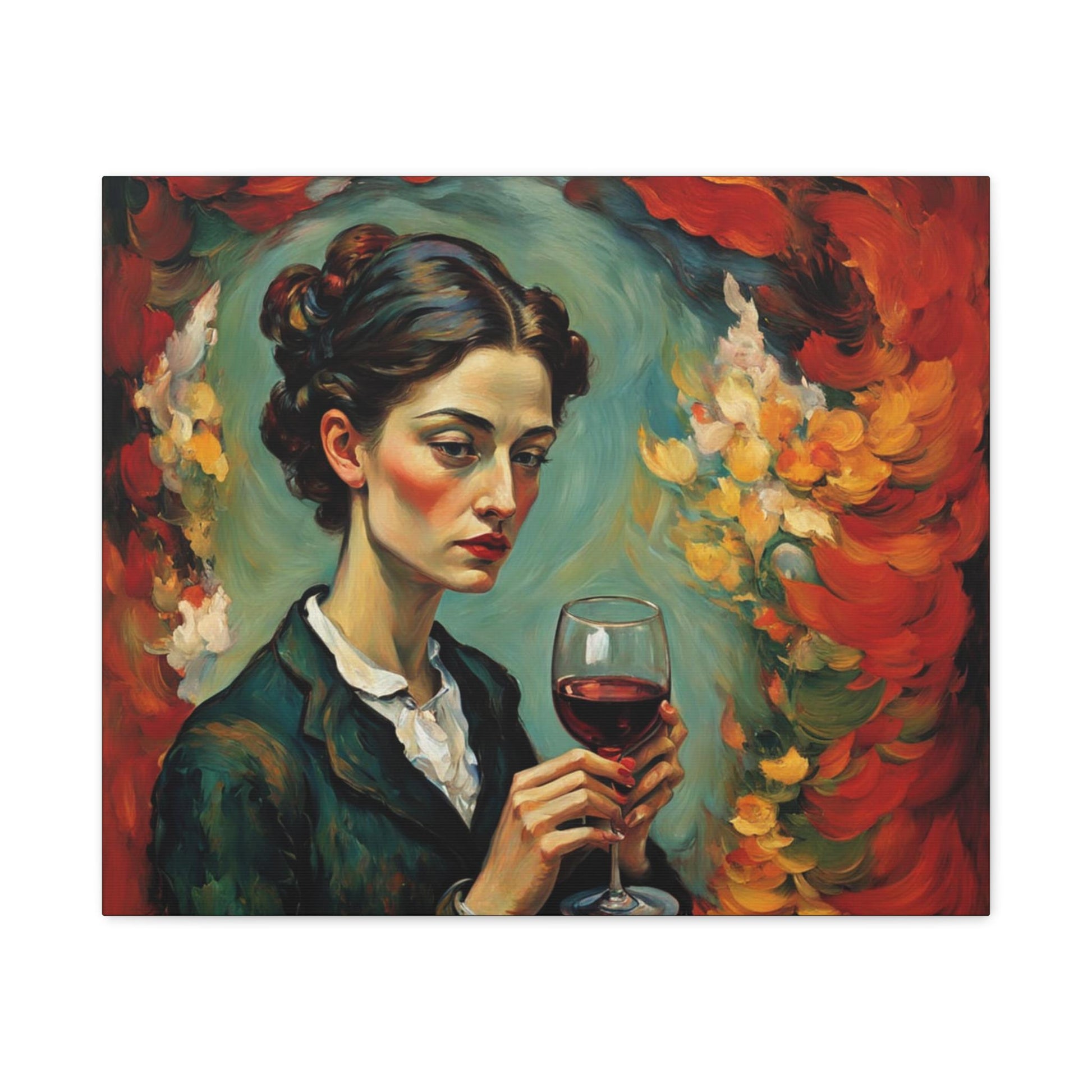 Lost in Thought Matte Canvas, Stretched, 1.25"