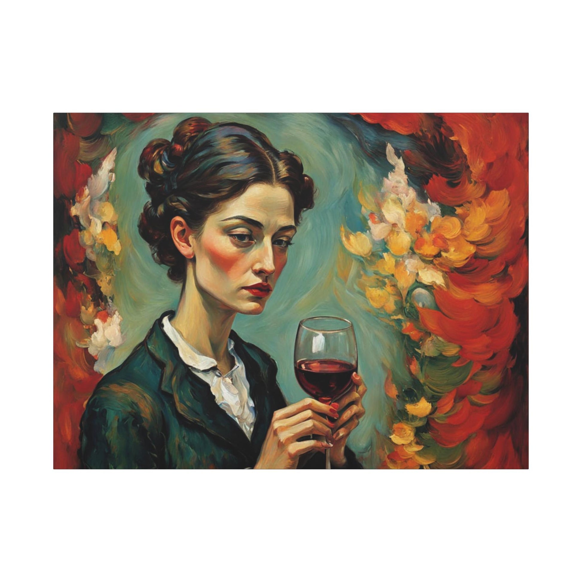 Lost in Thought Matte Canvas, Stretched, 1.25"