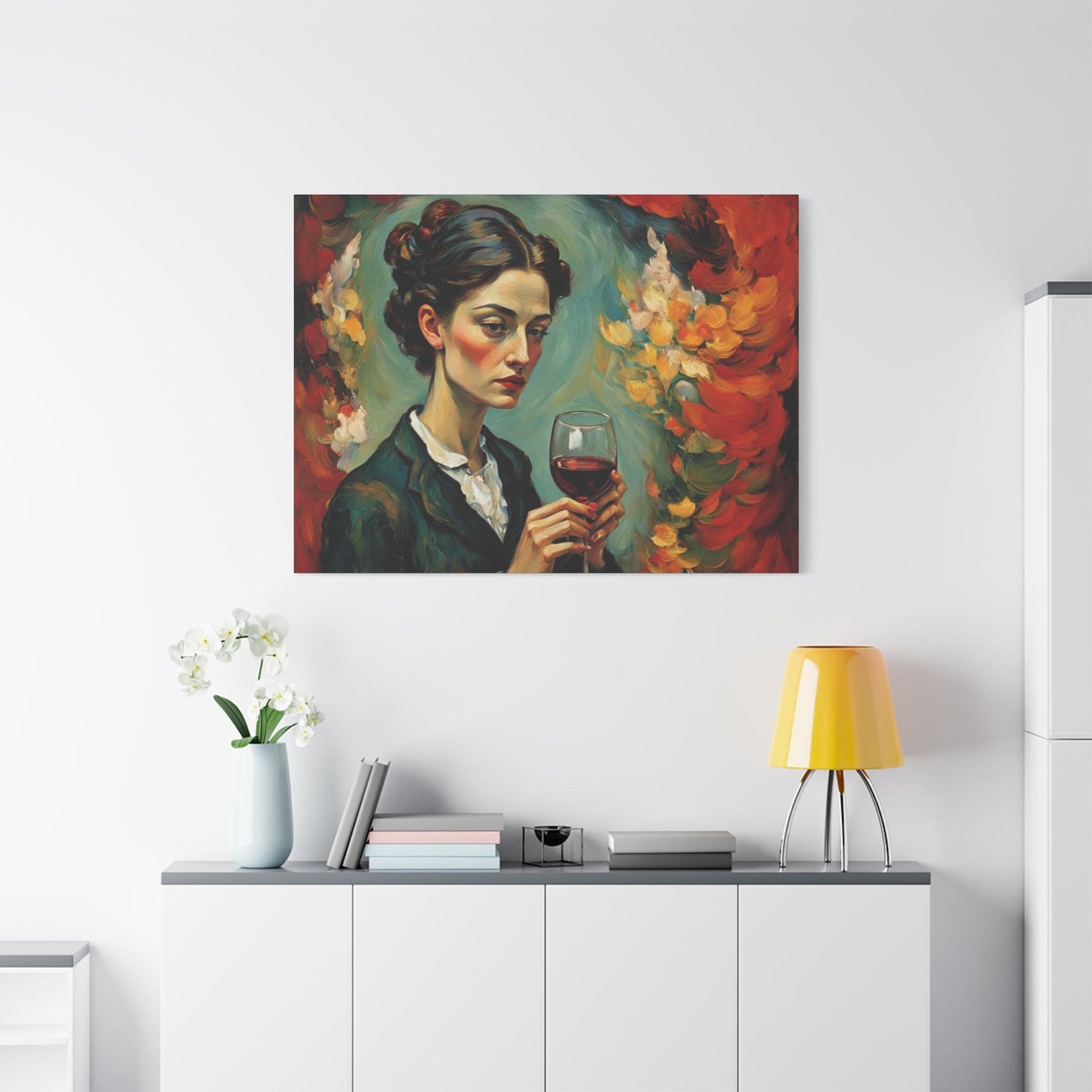 Lost in Thought Matte Canvas, Stretched, 1.25"