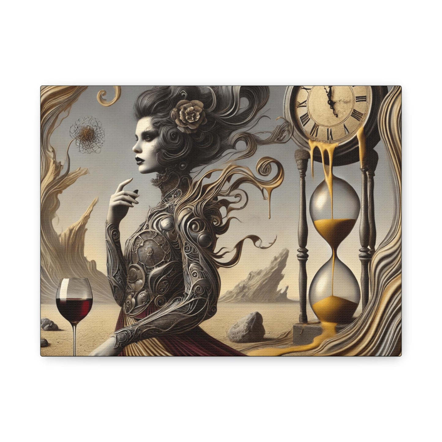 Time for Thought Matte Canvas, Stretched, 1.25"