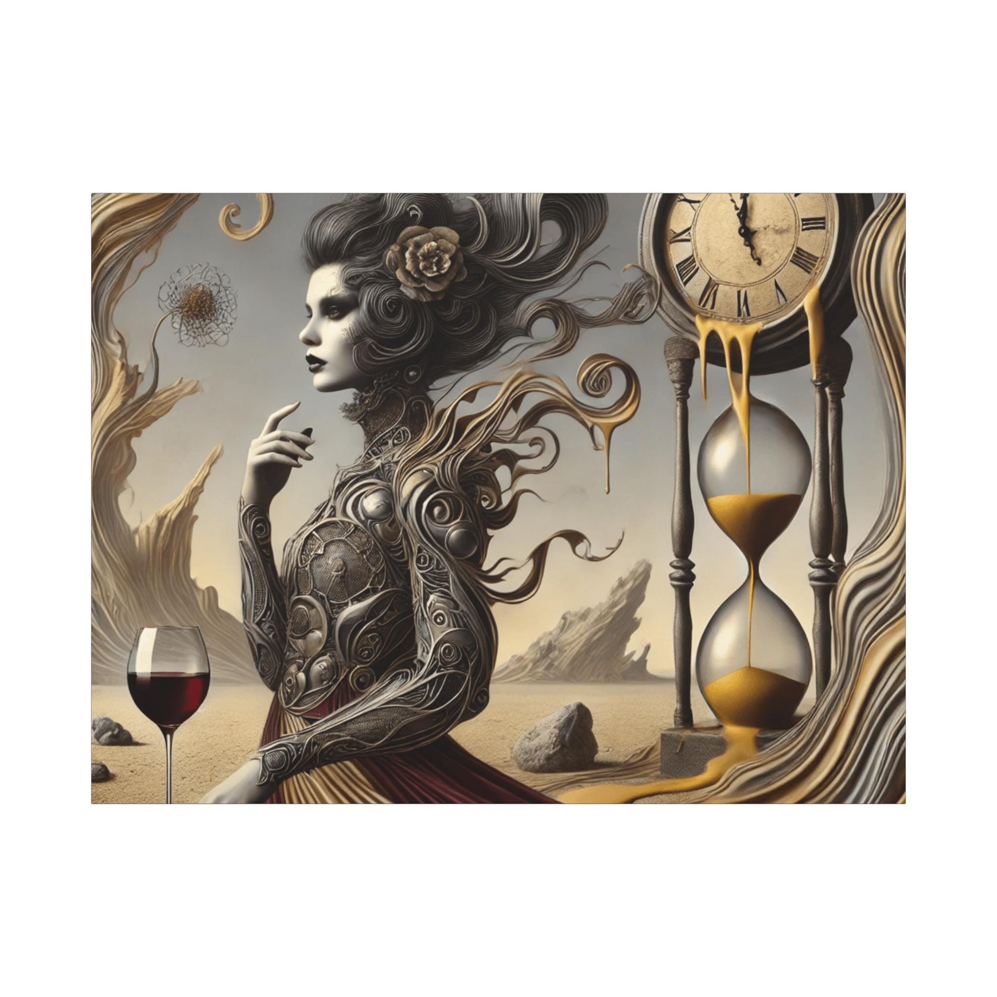 Time for Thought Matte Canvas, Stretched, 1.25"