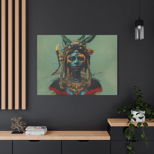 Voodoo Queen Matte Canvas, Stretched, 1.25"