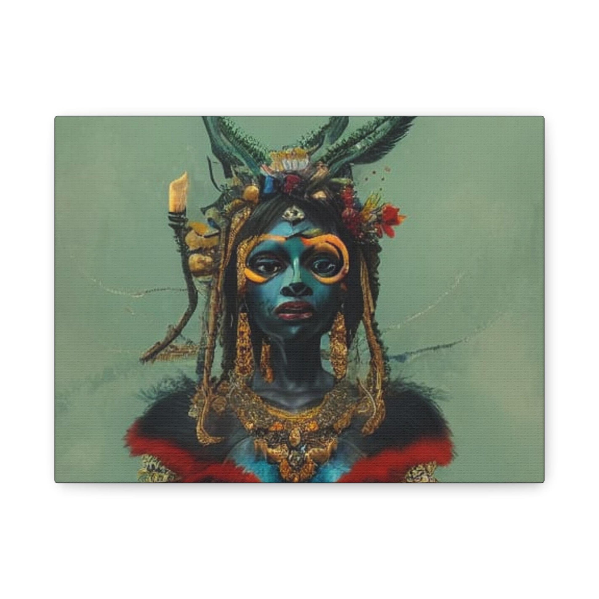 Voodoo Queen Matte Canvas, Stretched, 1.25"